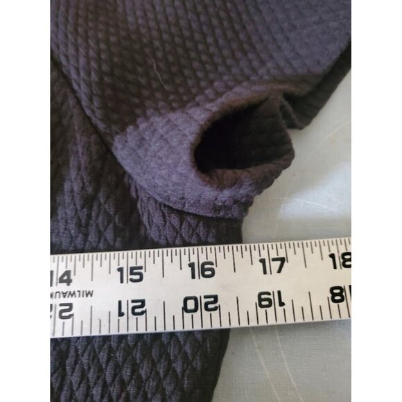 Banana Republic Womens Black Textured Short-Sleeve Sheath Dress Size 4 - Picture 6 of 8